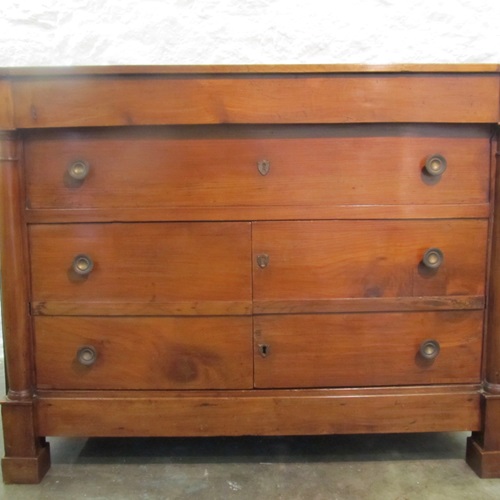 French Fruitwood Linen Chest