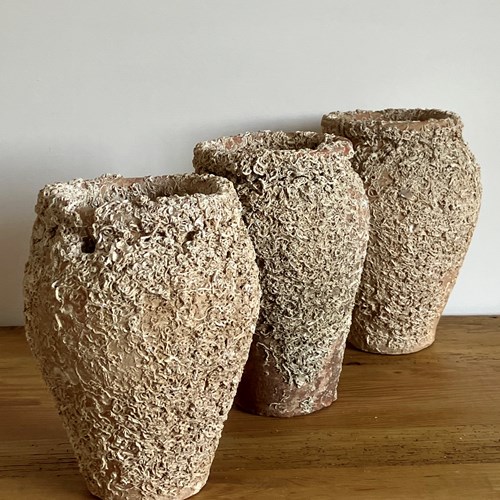 Antique Octopus Pots