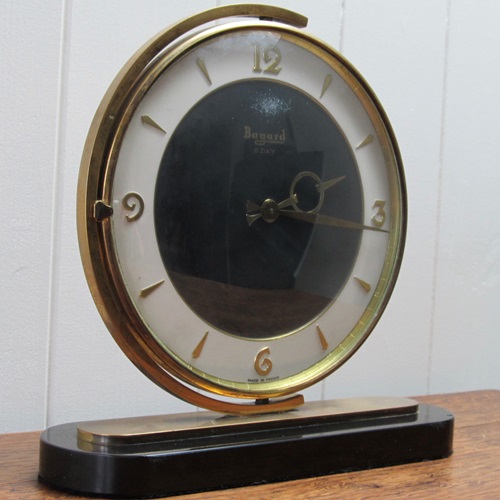 French Bayard Art Deco Clock 