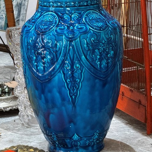 Vieillard Chinese Style Early 20Th Century Porcelain Vase