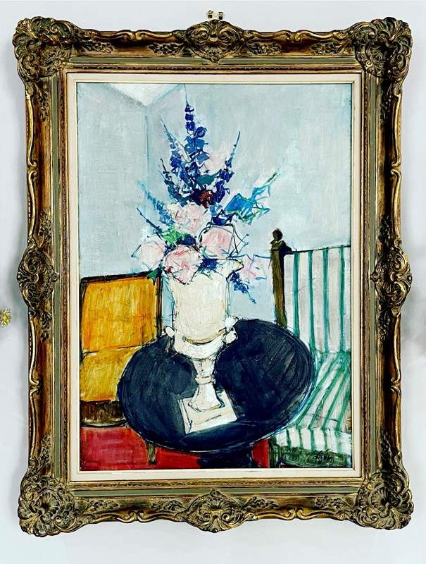 Vintage French Floral Oil On Board In Exuberant Frame-new-street-decorative-img-6003-main-638277154702252694.jpg