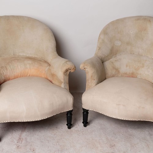 Antique French Pair Of Chairs