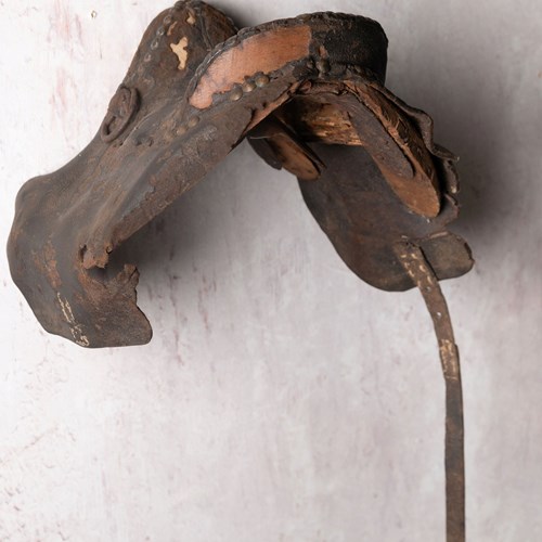 Small Antique Saddle