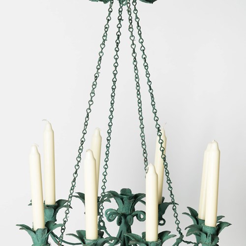 French Iron Chandelier 