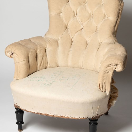 Antique French Napoleon III Chair