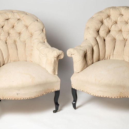 Pair Of Antique French Chairs