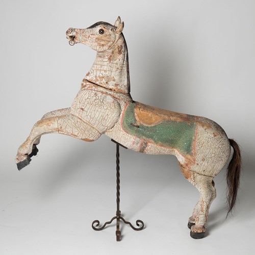 Antique Childs Carousel Horse