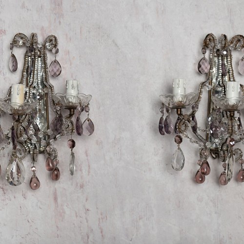 Pair Of Italian Wall Lights