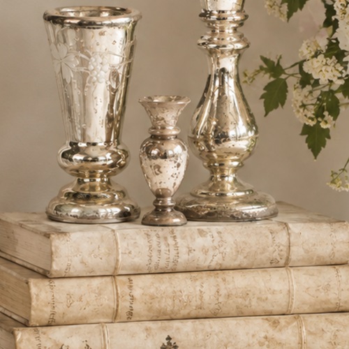 Collection Of Antique Mercury Glass