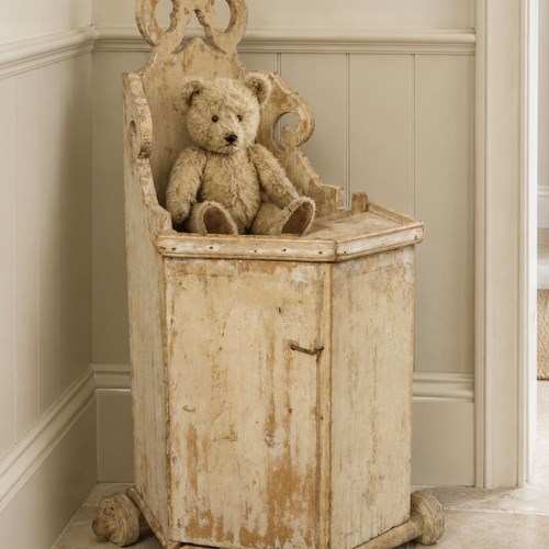 Rare Antique Swedish Child’S Highchair