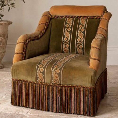 For Upholstery, Napoleon III French Chair 