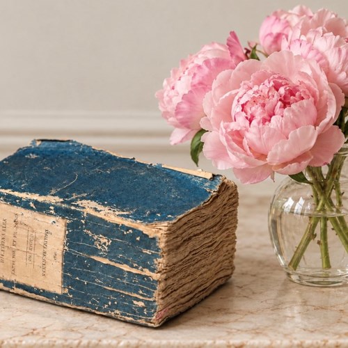 Antique French Book