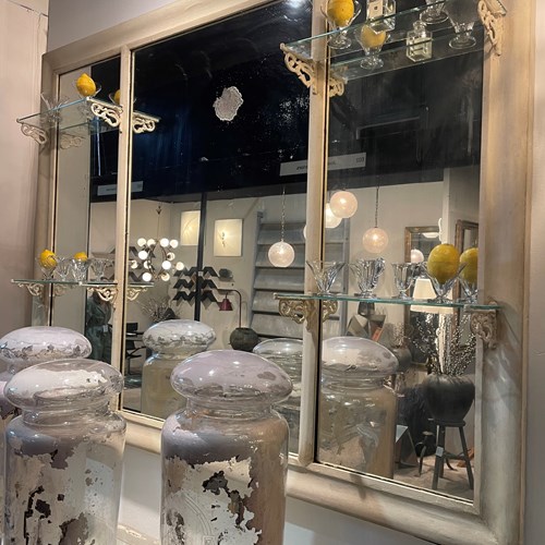 Antique French Bistro Mirror