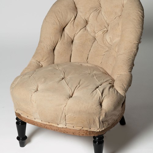 French Slipper Chair