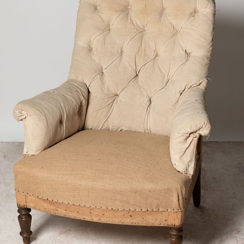 Antique French Napoleon III Chair