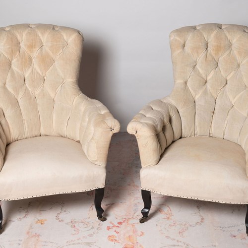 Antique French Pair Of Chairs