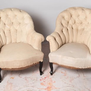 French Pair Of Chairs