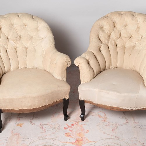 French Pair Of Chairs