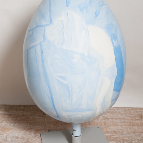 Cecily Tattersall giant egg. The big egg hunt
