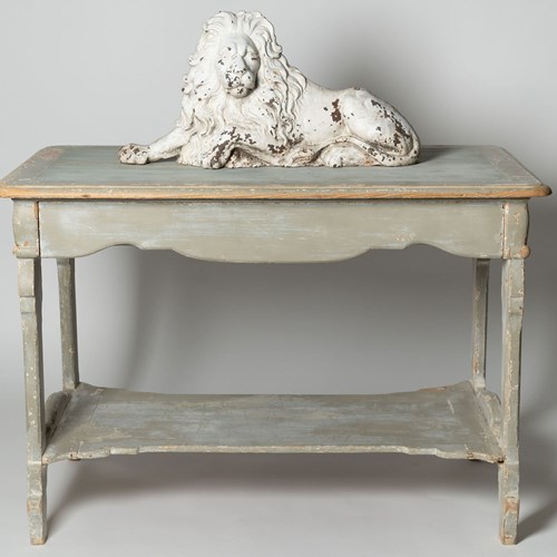 Antique French Drapers Table