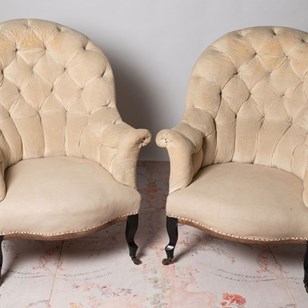 French Pair Of Chairs
