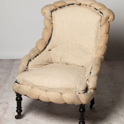 19Th Century Slipper Chair