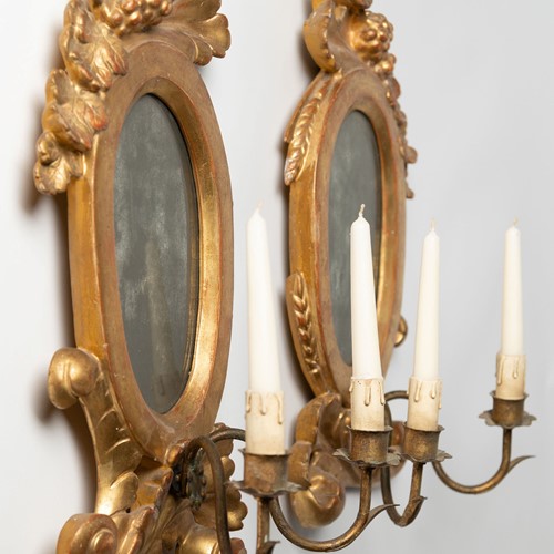Antique French Pair Of Sconces