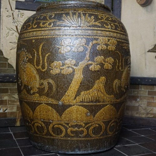 A Large Martaban Jar