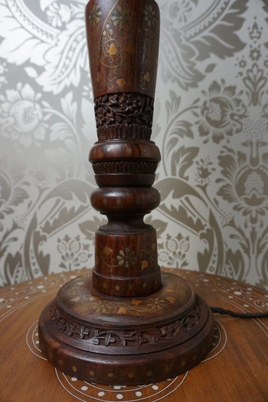 Pair Of Indian Brass Inlaid Table Lamps -no43collectables-dsc03676-main-638047204290794330.JPG