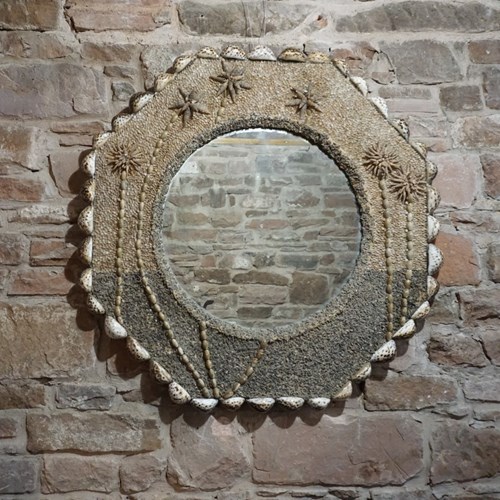 A Shell Encrusted Mirror
