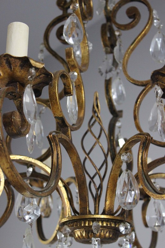 Well balanced gilt metal and cut glass chandelier-norfolk-decorative-antiques-img-2095-main-638041133713852971.jpg
