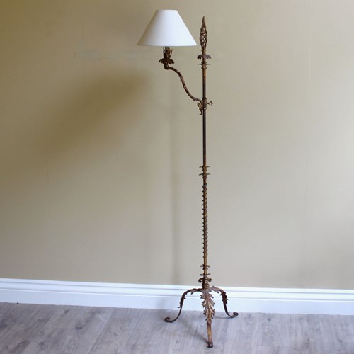 Light Airy Spanish Adjustable 3 Foot Floor Lamp