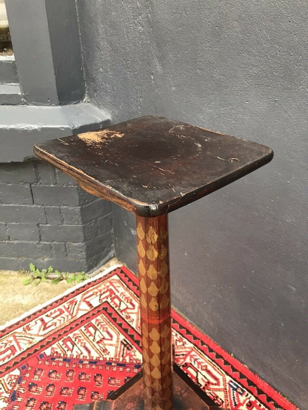 19th Century Painted Pedestal Stand/Plinth -nothing-new-19th-century--painted-pedestal-stand---st-marys-abbey---st-scholasticas-atherstone---nothing-new-3-main-637723361595353049.jpg