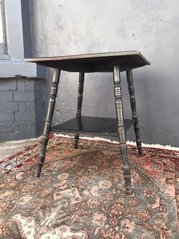 19th Century Antique Ebonised Side Gypsy Table -nothing-new-19th-century-victorian-ebonised-gypsy-side-table-antique-aesthetic-movement---nothing-new-main-637904838837448649.jpg