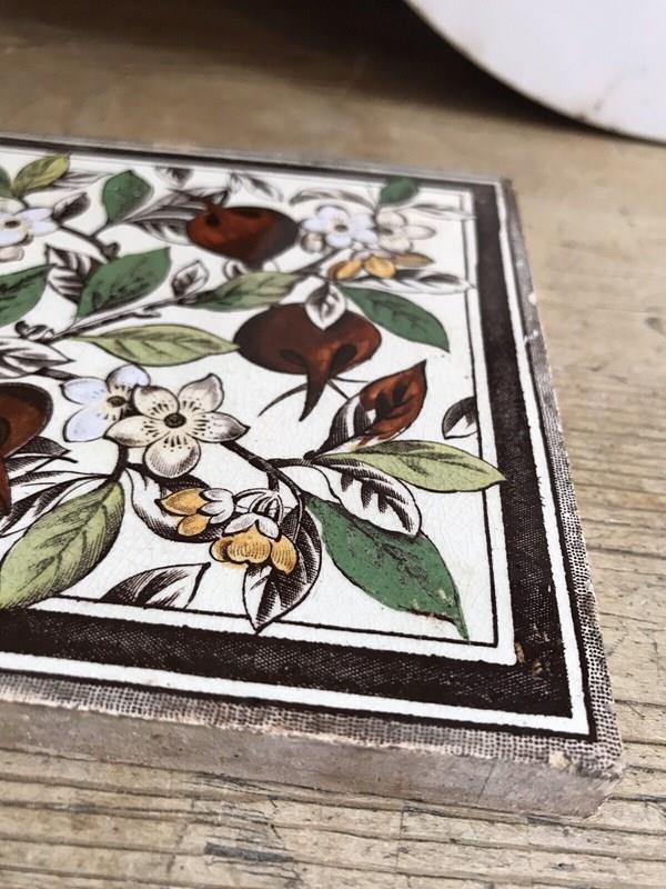 Antique 19Th Century Victorian 6" Floral Fireplace Tile Sherwin & Cotton-nothing-new-antique-19th-century-victorian-6-inch-floral-fireplace-tile-sherwin-and-cotton---nothingnewstafford-6-main-638256448361136724.jpg