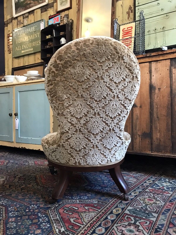 19th Century Button Back Slipper Chair -nothing-new-antique-victorian-19th-century-button-back-slipper-chair-bedroom-nursing---nothingnewstafford-2-main-638094840782188324.jpg