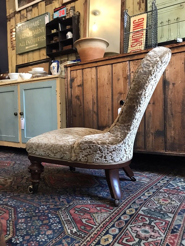 19th Century Button Back Slipper Chair -nothing-new-antique-victorian-19th-century-button-back-slipper-chair-bedroom-nursing---nothingnewstafford-3-main-638094840796719230.jpg