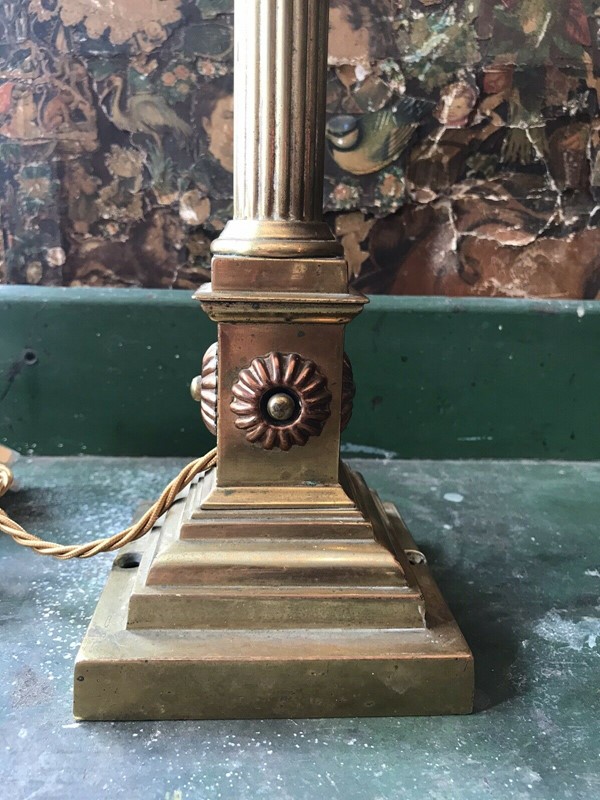 Early 20th C. Ecclesiastical Brass Table Lamp -nothing-new-brass-table-lamp-2-main-637629919308218525.jpg