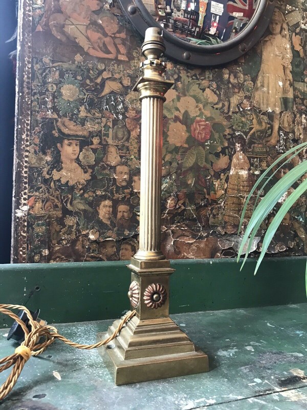 Early 20th C. Ecclesiastical Brass Table Lamp -nothing-new-brass-table-lamp-5-main-637629919335719836.jpg