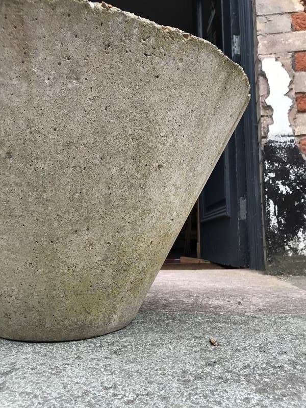 Pair Of Early To Mid 20Th Century Reconstituted Stone Conical Planters -nothing-new-d647ae03-8aca-4331-b9d5-1d11d83d7d97-main-638217602704193291-1.jpeg