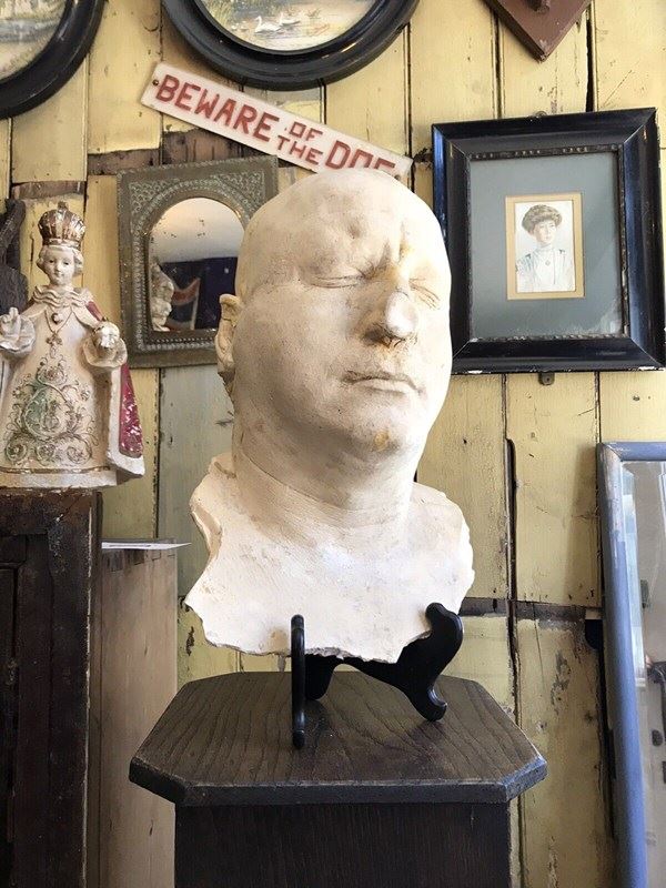 Mid 20Th Century Plaster Death Mask Of Unknown Male-nothing-new-death-mask---nothing-new-02-main-638323718742813094.jpg