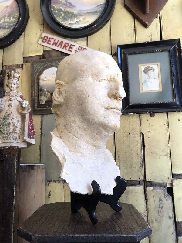 Mid 20Th Century Plaster Death Mask Of Unknown Male-nothing-new-death-mask---nothing-new-03-main-638323718756562510.jpg