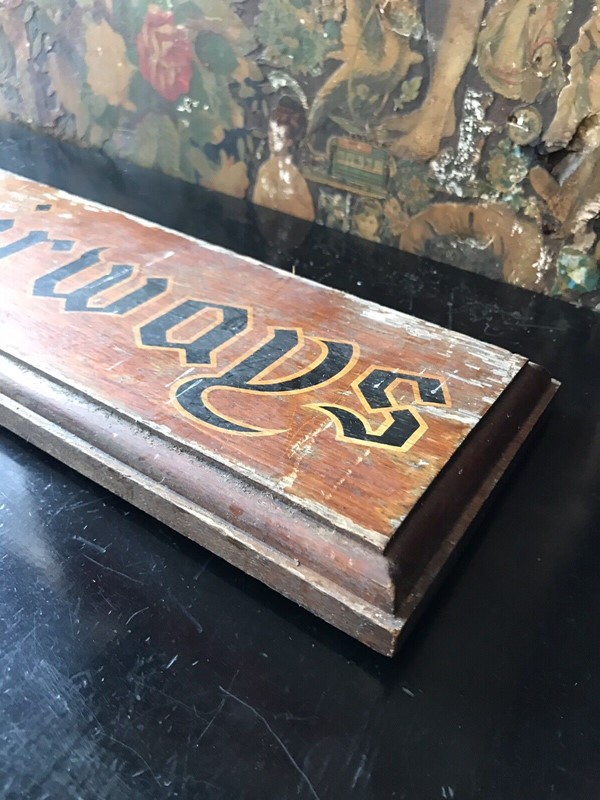 Early 20th C. Estate House Name 'The Fairways' -nothing-new-early-20th-century-hand-painted-hardwood-house-name-sign-the-fairways---nothingnewstafford-7-main-637967085046256271.jpg