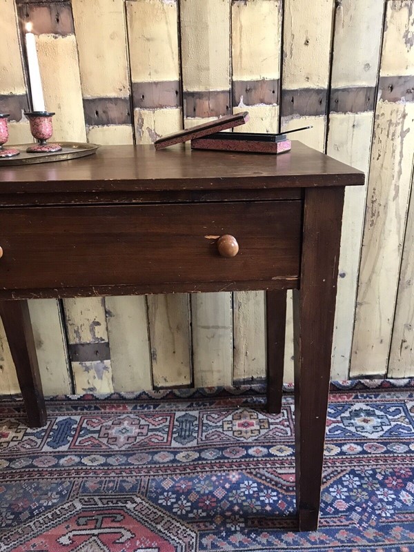 Early 20th Century Side Table With A Single Drawer-nothing-new-early-20th-century-oak--pine-side-table-with-a-single-drawer-antique-desk---nothingnewstafford-7-main-637995531318046450.jpg