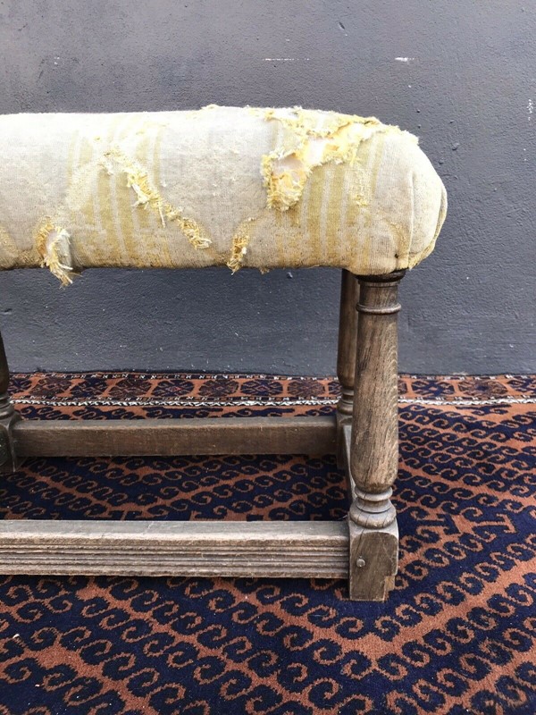 Early 20th Century Needlework Upholstered Stool-nothing-new-upholstered-stool-08---nothing-new-main-637638457499291338.jpg
