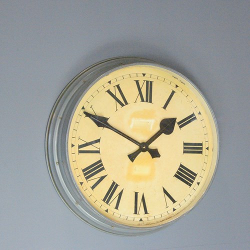 English School Clock Circa 1930S