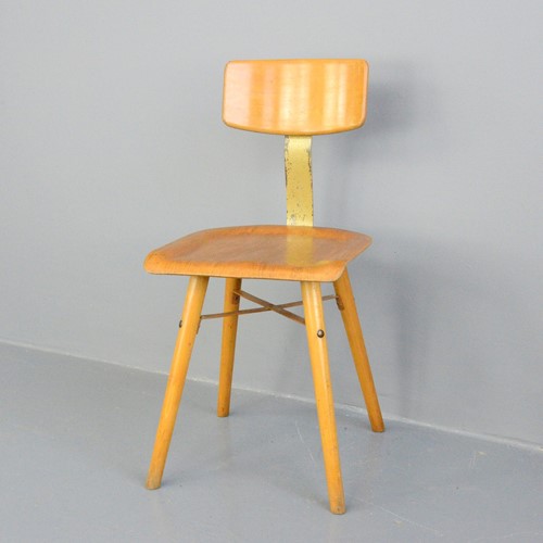 Industrial Work Stool By Ama Circa 1930s