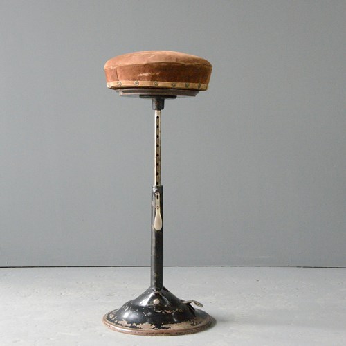 Cast Iron Dentist Stool Circa 1900