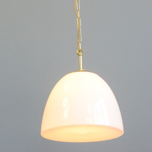 Opaline Pendant Lights By Vilhelm Lauritzen 