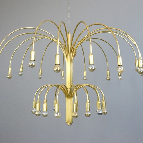 Large Mid Century Ballroom Chandelier